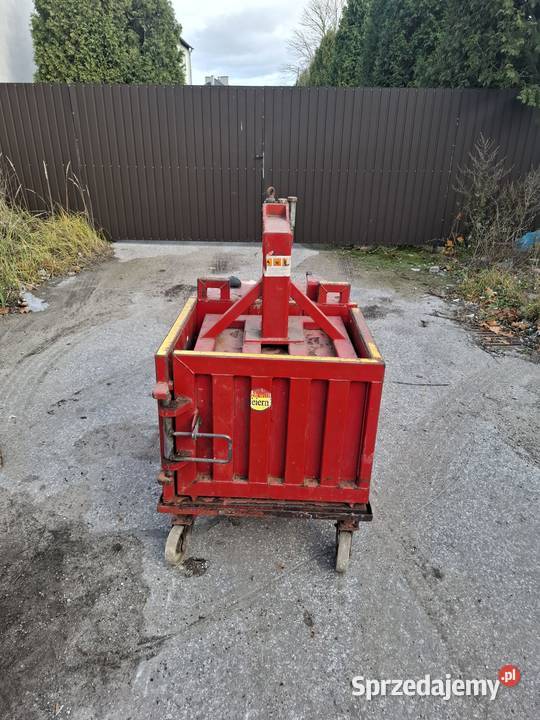 Belownica prasa do folii kartonu makulatury Drzewica