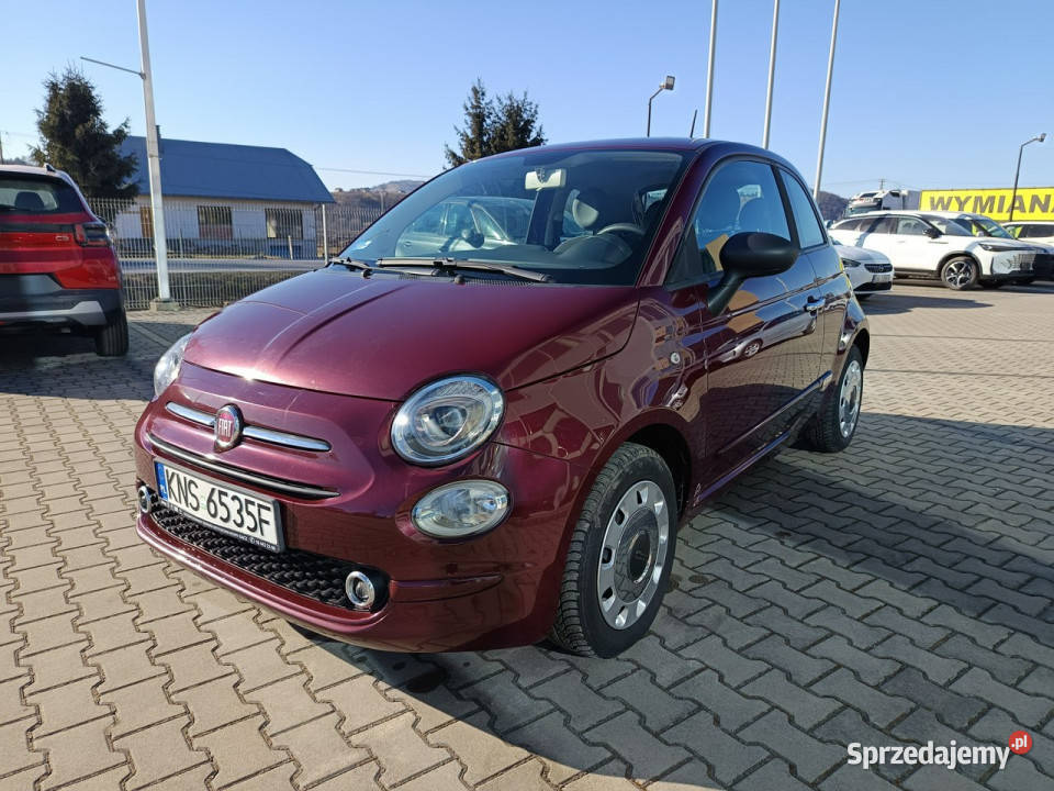 Fiat 500 POP 12 69 Salon 1 właściciel serwis ASO ASR (kontrola trakcji) sprzedam