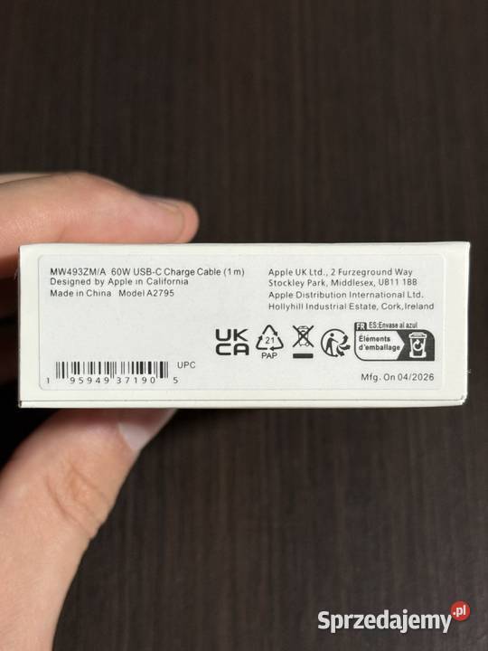 Kabel przewód USBC 60W 1m Prudnik
