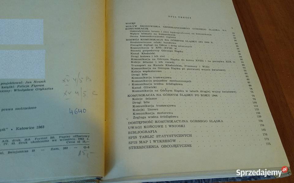 Komunikacja na Górnym Śląsku Hornig Górnośląskie Gdańsk