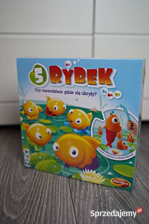 Zręcznościowa gra 5 rybek łowienie rybek wędka mazowieckie