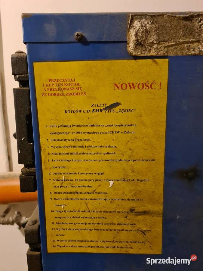 Kotły miałowe CO Zębiec MKW 231 i 161