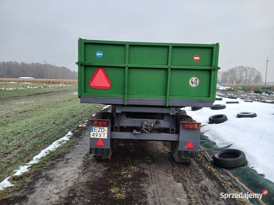 Przyczepa bbs agro 8t Maszyny rolnicze Szadek