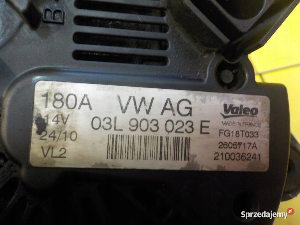 PASSAT B6 GOLF EOS TIGUAN A3 20 TDI 11r 140 CBA świętokrzyskie Suków