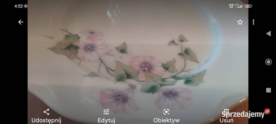 Duży zestaw śniadaniowy filiżanka porcelana dolnośląskie