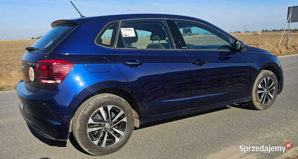 Volkswagen Polo Automat 33000 VI 2017 elektryczne lusterka Pleszew sprzedam