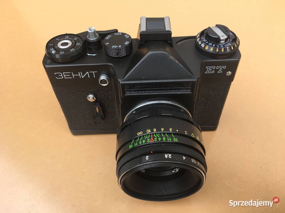 Aparat fotograficzny lustrzanka Zenit ET Helios Opole
