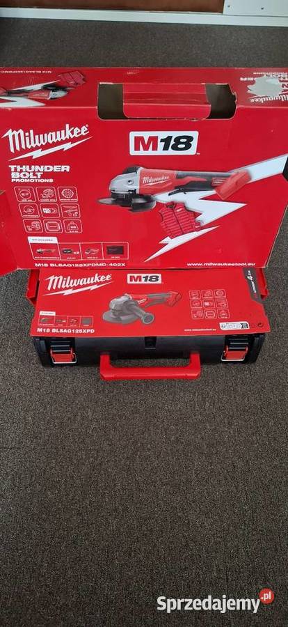 Milwaukee M18 blsag 125 xpd Warszawa
