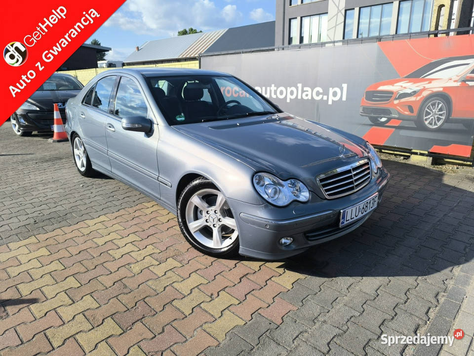 Mercedes C 200 18 Kompressor 163 Avantgarde Navi klimatyzacja Mercedes-Benz Łuków
