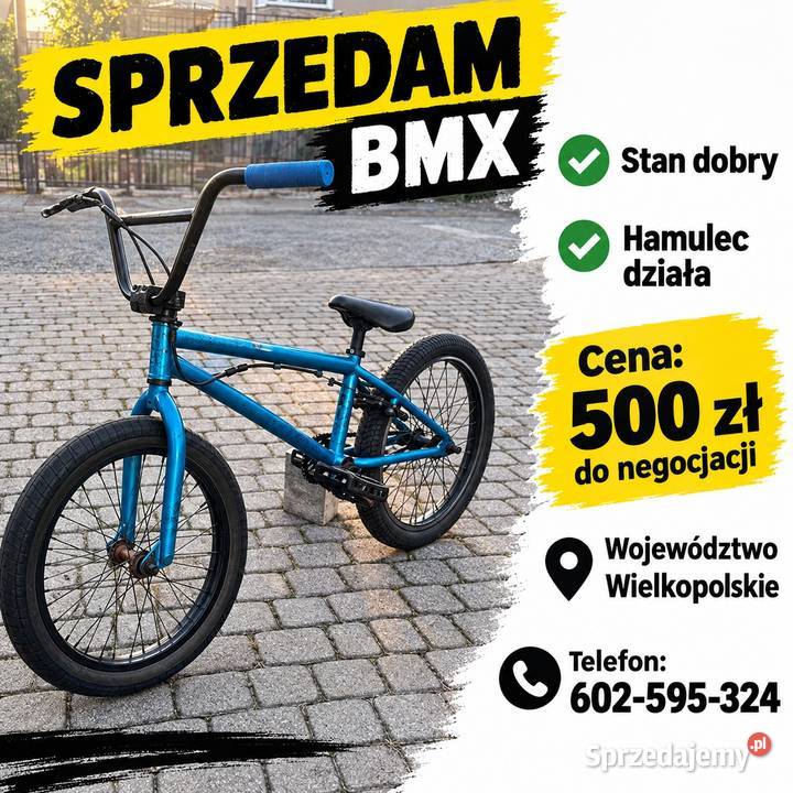 Sprzedam BMX sprzedam
