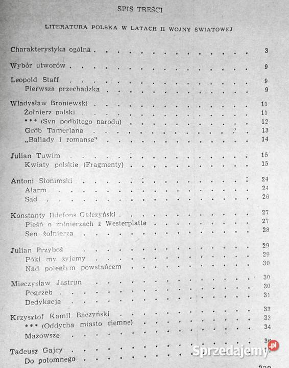 Polska literatura współczesna Ryszard Pozostałe