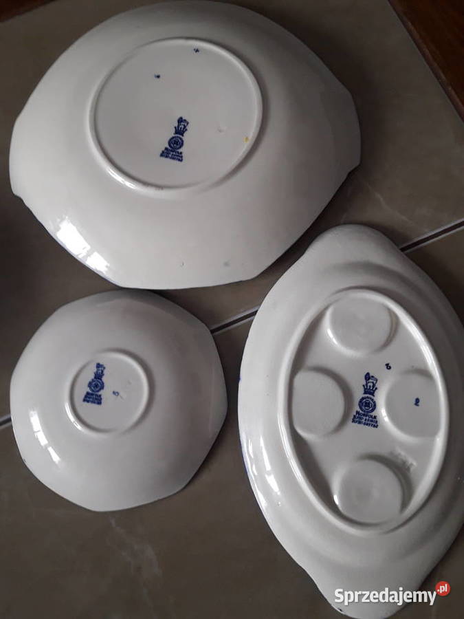 Antyczny zestaw2 naczyń Royal Doulton Janów Lubelski