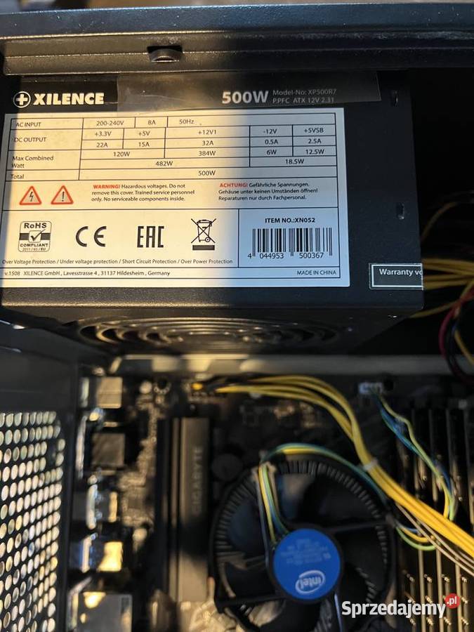 Komputer stacjonarny i3 9100f gtx 1050 ti win 11 Izdebnik