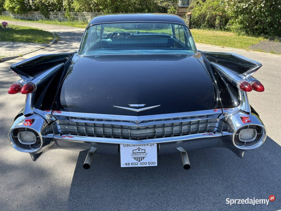 Cadillac Deville PROMOCJA Cadillac Sedan De czarny Motoryzacja Sulechów