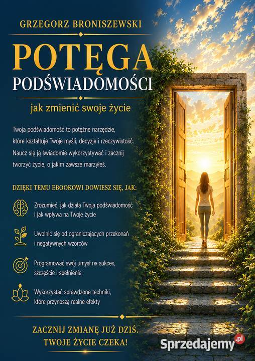 Ebook Potęga Podświadomości zmienić swoje życie Audiobooki i e-booki Nowy Sącz