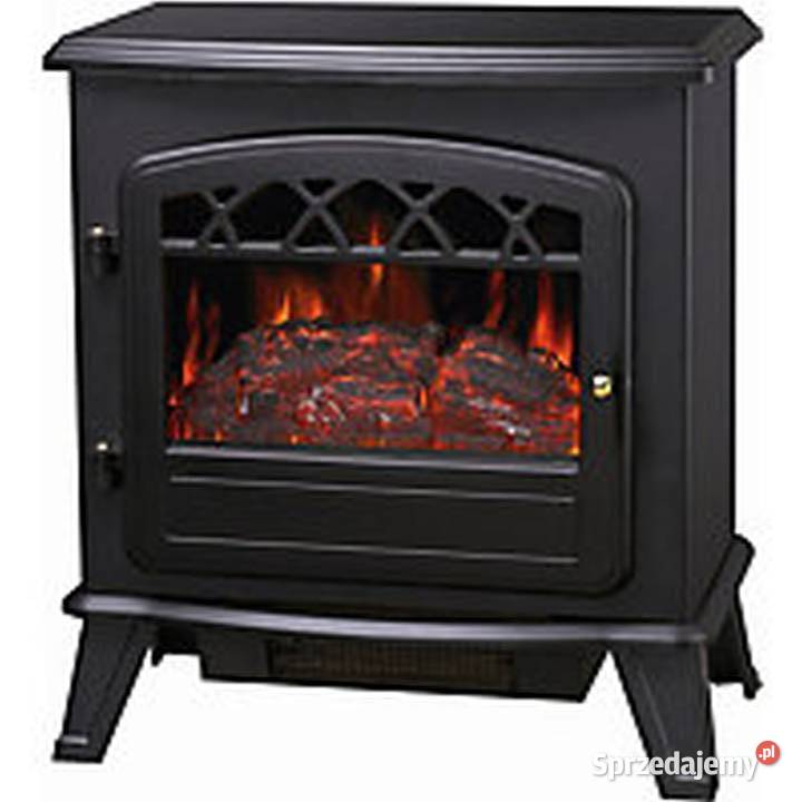 Kominek elektryczny LED ścienny grzeje efekt Wrocław