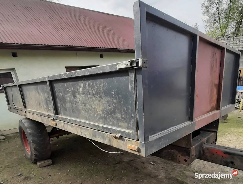 Przyczepa wywrotka dwukołka ramo rama laweta os Słomniki