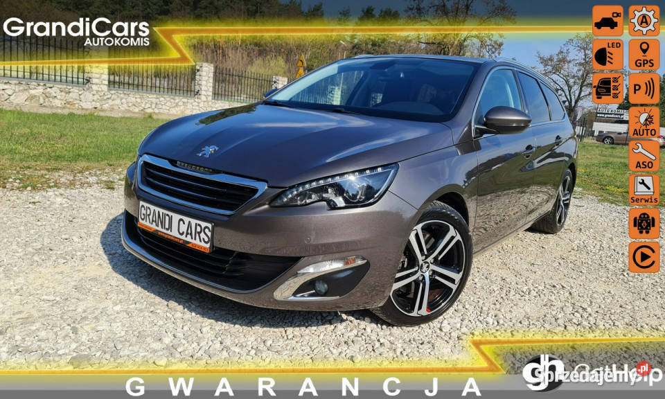 Peugeot 308 SW 20 HDI 150 Automat NAVI Kamera gniazdo AUX Chmielnik