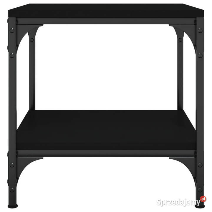 Stoliki 2 czarne 40x40x40 materiał