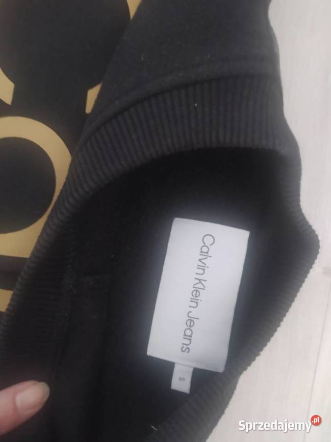 Bluza damska Calvin Klein czarny Moda i Styl lubelskie Aleksandrów