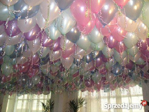 Pompowanie balonów helem Pozostałe usługi