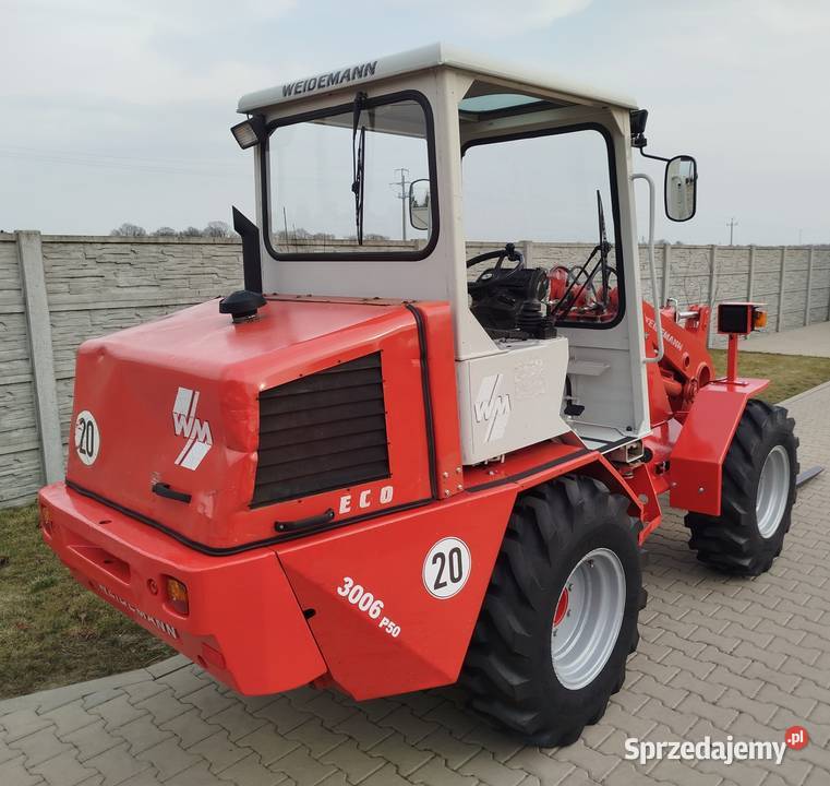 Ładowarka Weidemann 3006 P50 ECO Schaffer JCB Maszyny rolnicze wielkopolskie Raszków