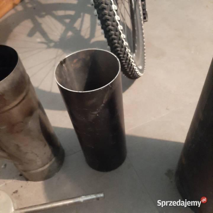 przyłącze spalinowe kotła CO z kominem