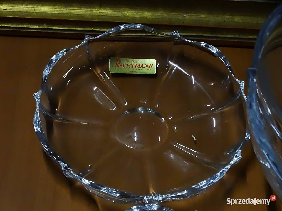 Zestaw kryształowych misek Nachtmann Biłgoraj