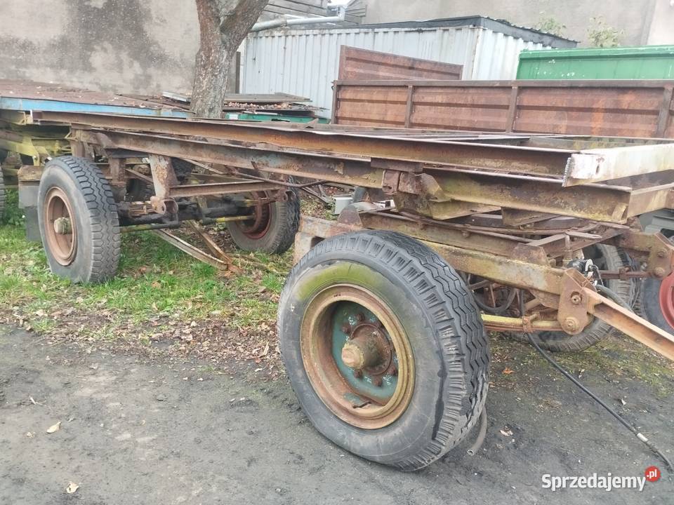 Przyczepy rolnicze wywrotkiplatformy thk5 hw60 Tomisławice