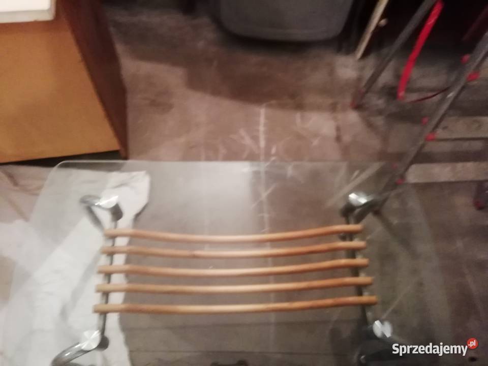 Sprzedam ławę ze szklanym blatem 109cm Kraków