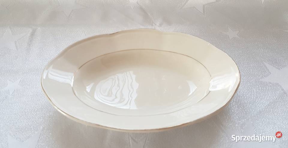 Porcelitowy półmisek Chodzież PRL Ruda Śląska sprzedam