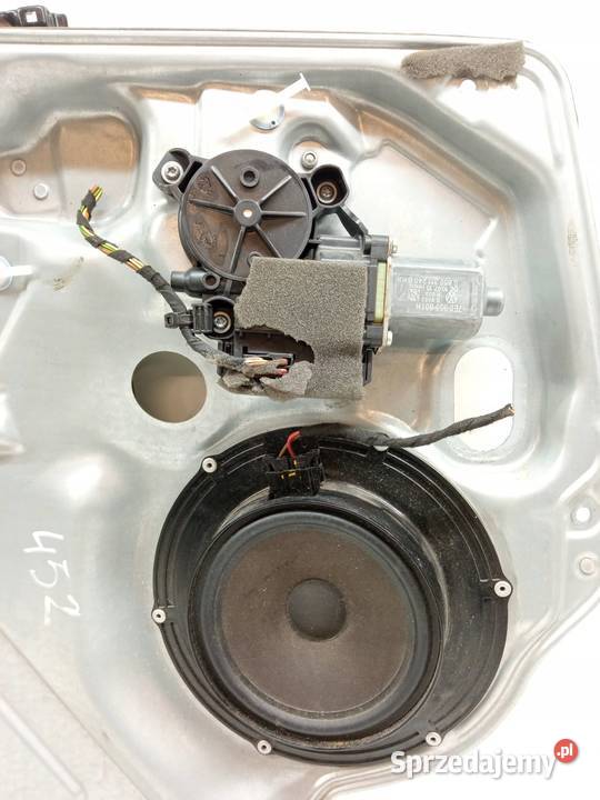 MECHANIZM SZYBY LEWY PRZÓD 7E0959801H VW Wyposażenie wnętrza