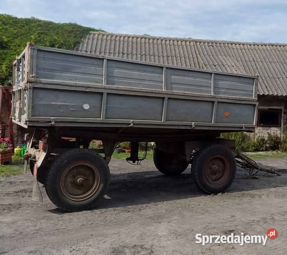 Przyczepa rolnicza Autosan D47 wywrotka na 3 zachodniopomorskie Gryfino sprzedam