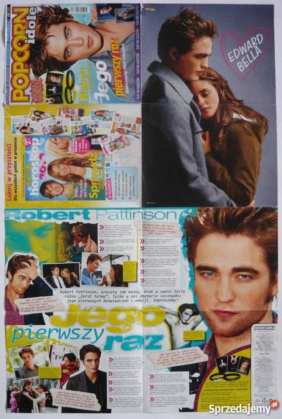 PLAKAT 80x53 PATTINSON ROBERT EDWARD BELLA Bydgoszcz