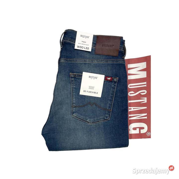 Spodnie męskie jeansy Mustang Vegas North 584 Rozmiar S Łódź sprzedam