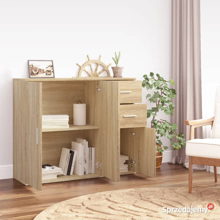 Szafka dąb sonoma 91x295x75 materiał