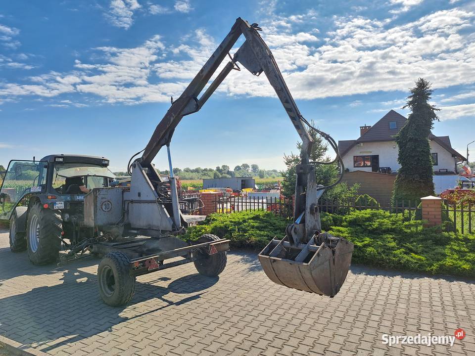 Ładowacz obornika cyklop widły łyżki stan