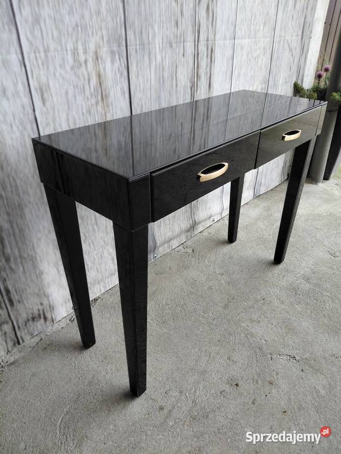 konsolka czarna połysk 488 kujawsko-pomorskie Byczyna sprzedam