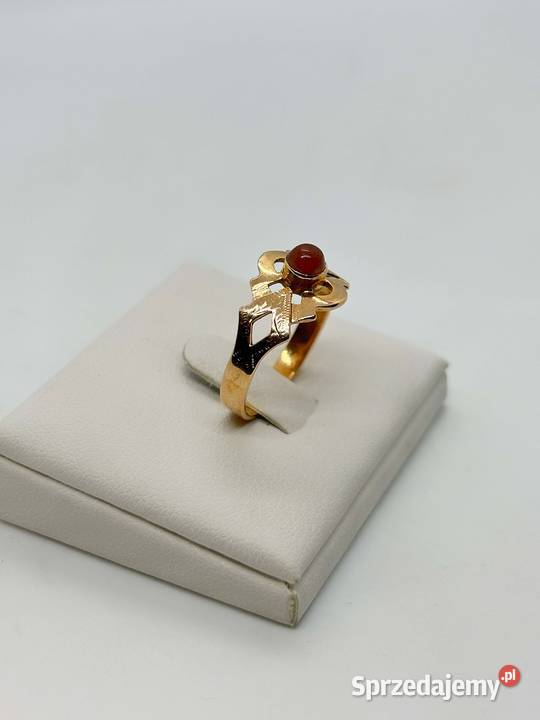 Złoty pierścionek pr 585 280g Rozmiar 18