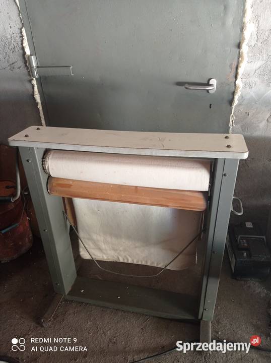 Maglownica ręczna magiel PRL świętokrzyskie Busko-Zdrój