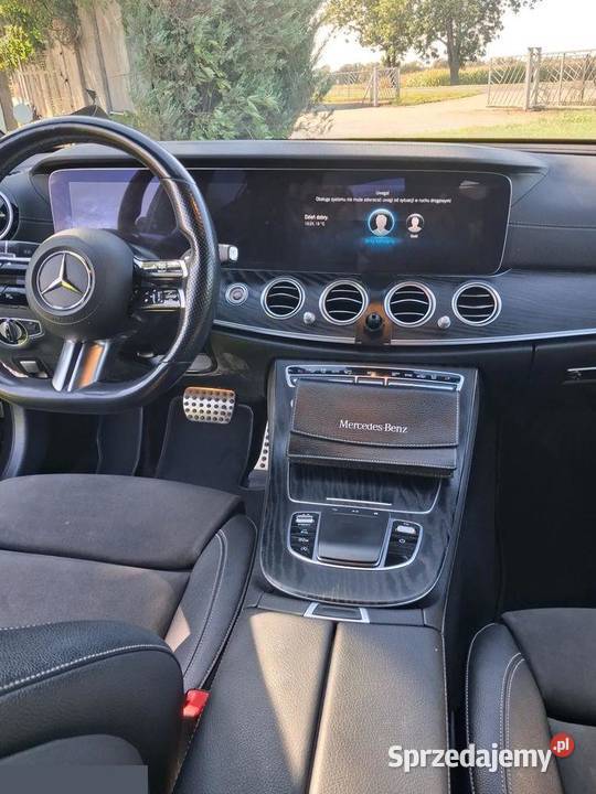 MercedesBenz Klasa E 20 194 2021r bezwypadkowy wielkopolskie Gostyń sprzedam