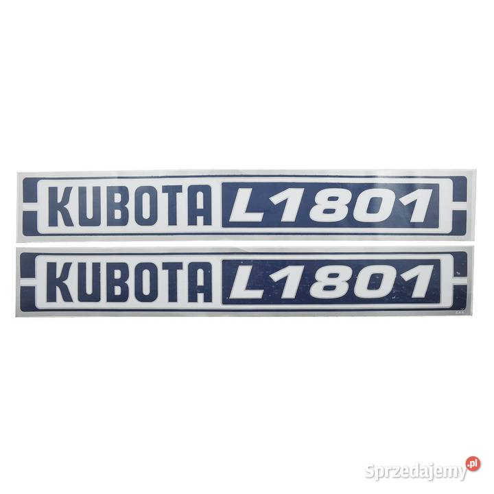 Naklejki Kubota L1801 52510008