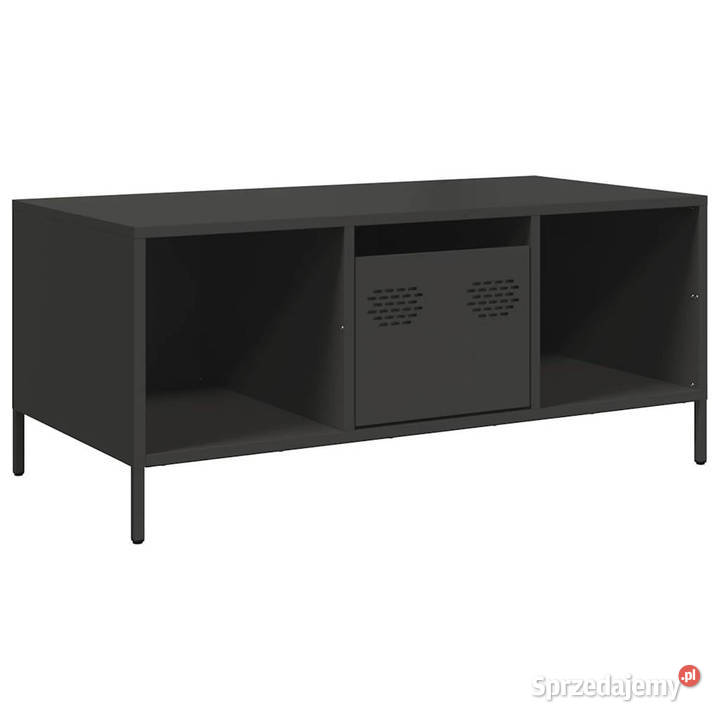 Stolik kawowy czarny 1015x50x435 stal WM851274 mazowieckie Warszawa
