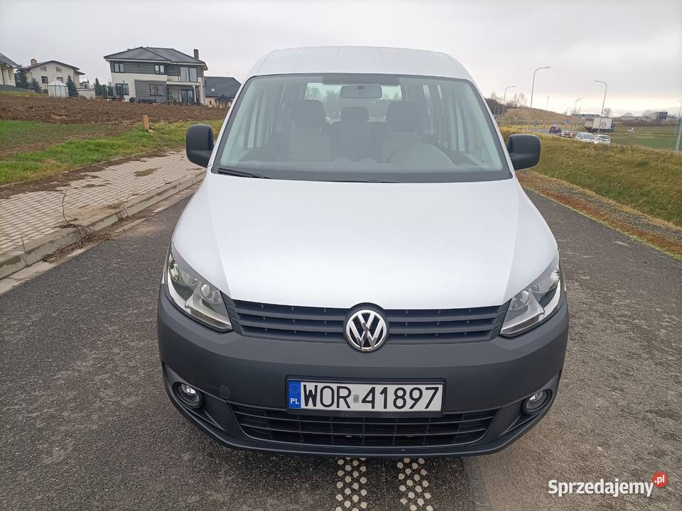 VOLSKWAGEN CADDY SUPER STAN 16 diesel Klima 5cio Samochody osobowe dolnośląskie Dzierżoniów sprzedam