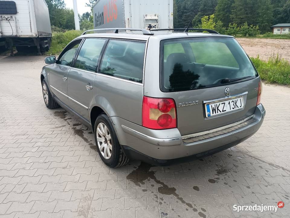 Volkswagen Passat 19 TDI 130 2003r mazowieckie