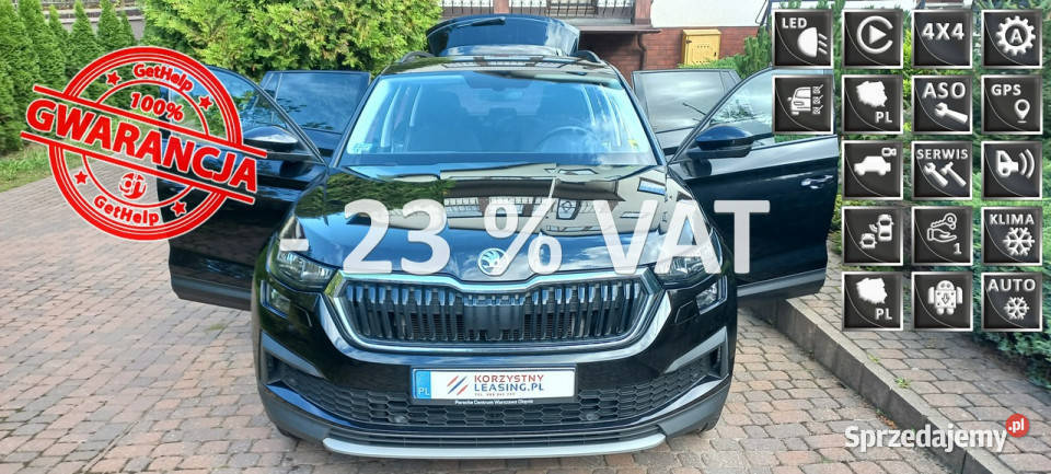 koda Kodiaq Full Led Matrix DSG Elektryczna Gdańsk