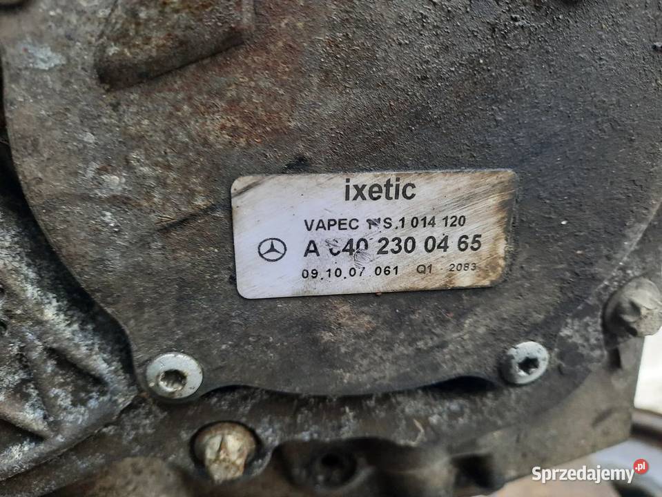 MERCEDES BKLASA W245 20 CDI SILNIK 6400110701 osobowe Blok silnika Włoszczowa
