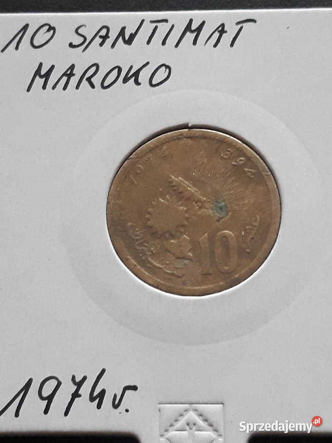 10 Santimat Maroko 1972 r Konin