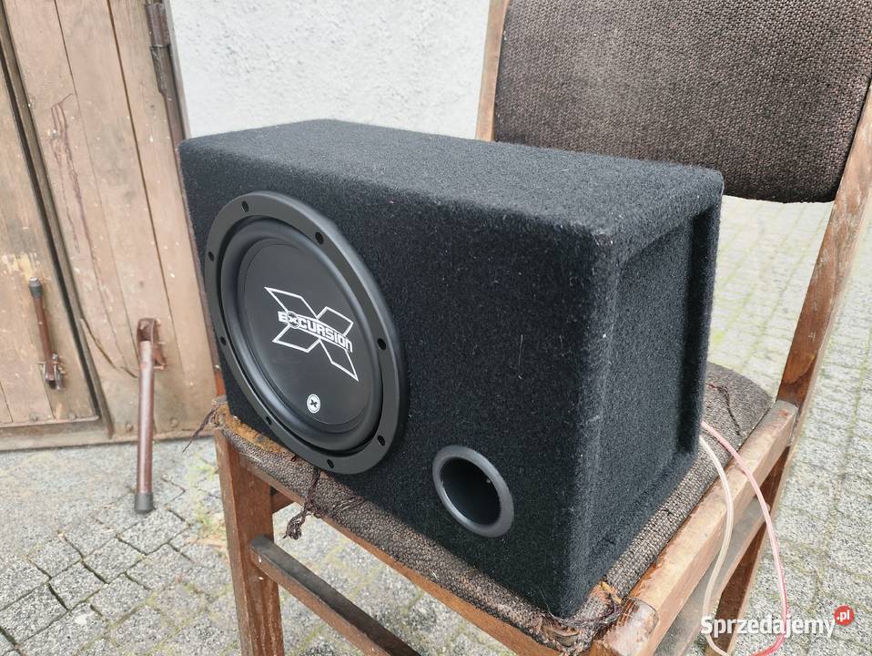Skrzynia bassowa basowa tuba subwoofer Excursion sprzedam