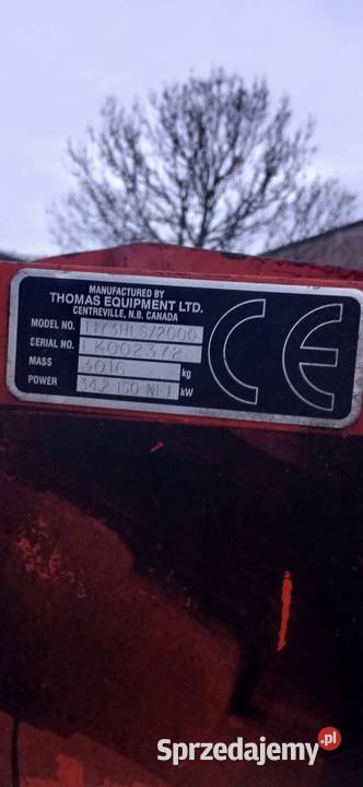 Bobcat Thomas 173 HLS 3016 Rok produkcji 2000 lubelskie